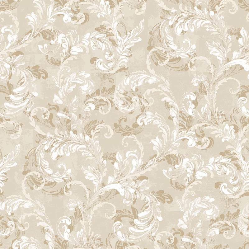 Byzantine Damask Stone Damaskus Wallpaper by Coordonné