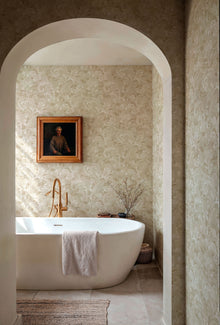 Byzantine Damask Stone Damaskus Wallpaper by Coordonné