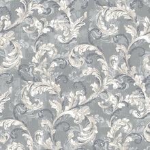 Byzantine Damask Pearl Damaskus Wallpaper by Coordonné