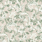 Byzantine Damask Sage Damaskus Wallpaper by Coordonné