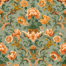 Aranjuez Damask Sage Damaskus Wallpaper by Coordonné
