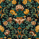 Aranjuez Damask Onyx Damaskus Wallpaper by Coordonné