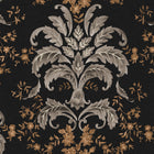 French Damask Onyx Damaskus Wallpaper by Coordonné