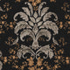 French Damask Onyx Damaskus Wallpaper by Coordonné