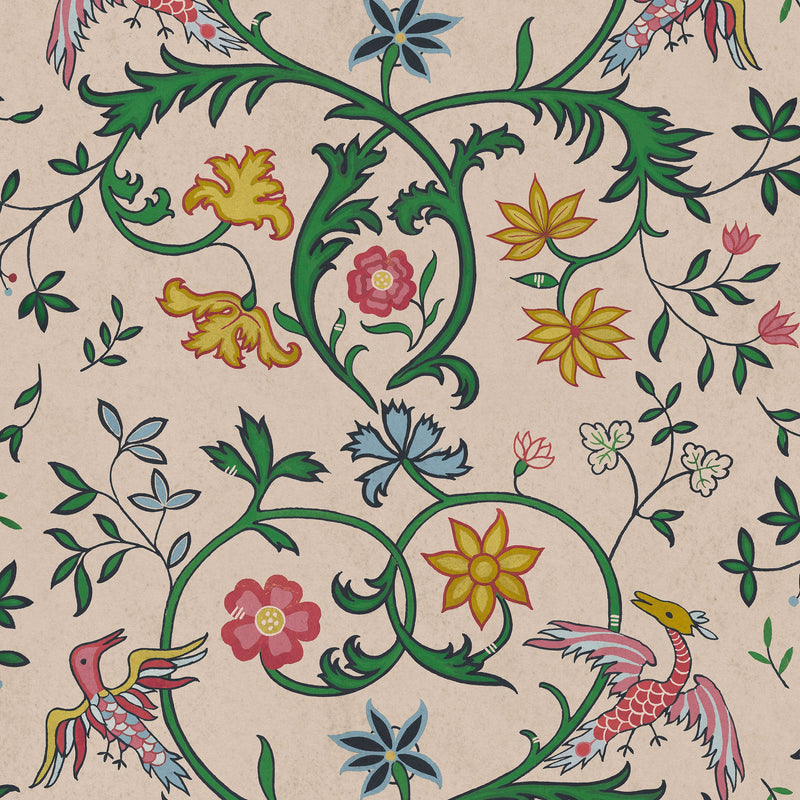 Antwerp Damask Stone Damaskus Wallpaper by Coordonné
