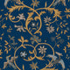 Antwerp Damask Sapphire Damaskus Wallpaper by Coordonné