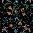 Antwerp Damask Onyx Damaskus Wallpaper by Coordonné