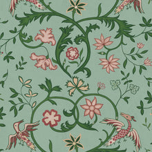Antwerp Damask Sage Damaskus Wallpaper by Coordonné