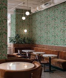 Antwerp Damask Sage Damaskus Wallpaper by Coordonné
