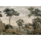 Silk Route Sage Damaskus Mural by Coordonné (400x280cm)