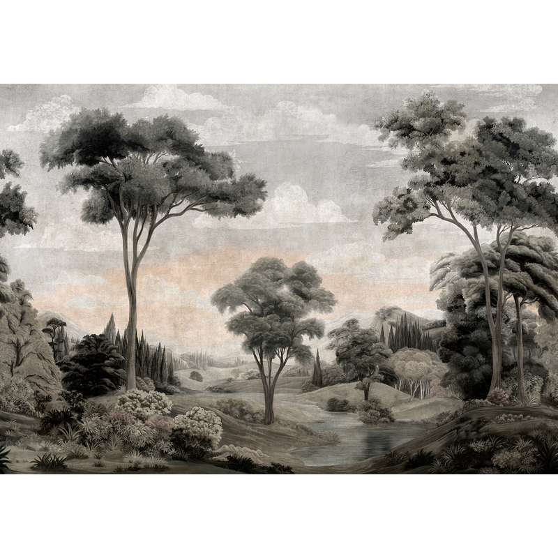 Silk Route Pearl Damaskus Mural by Coordonné (400x280cm)