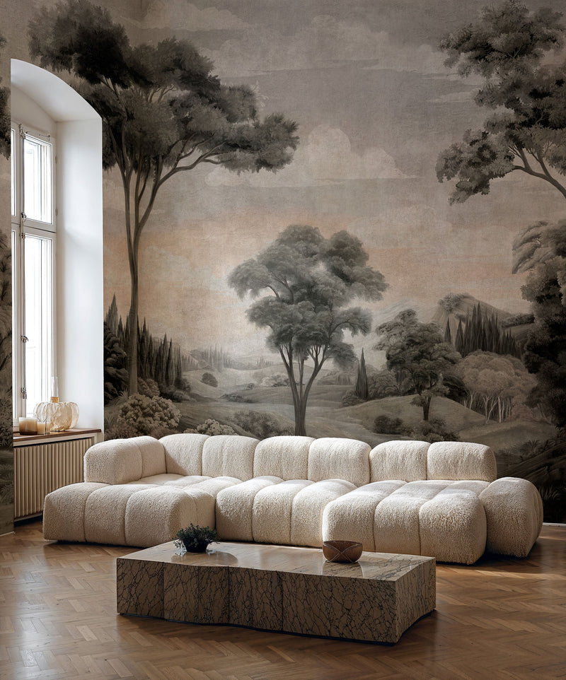 Silk Route Pearl Damaskus Mural by Coordonné (400x280cm)