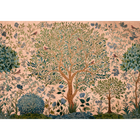 Varanasi Tree Peach Damaskus Mural by Coordonné (400x280cm)