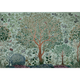 Varanasi Tree Sapphire Damaskus Mural by Coordonné (400x280cm)