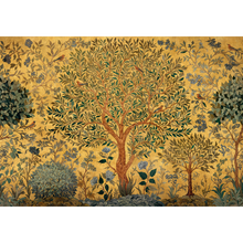 Varanasi Tree Mustard Damaskus Mural by Coordonné (400x280cm)