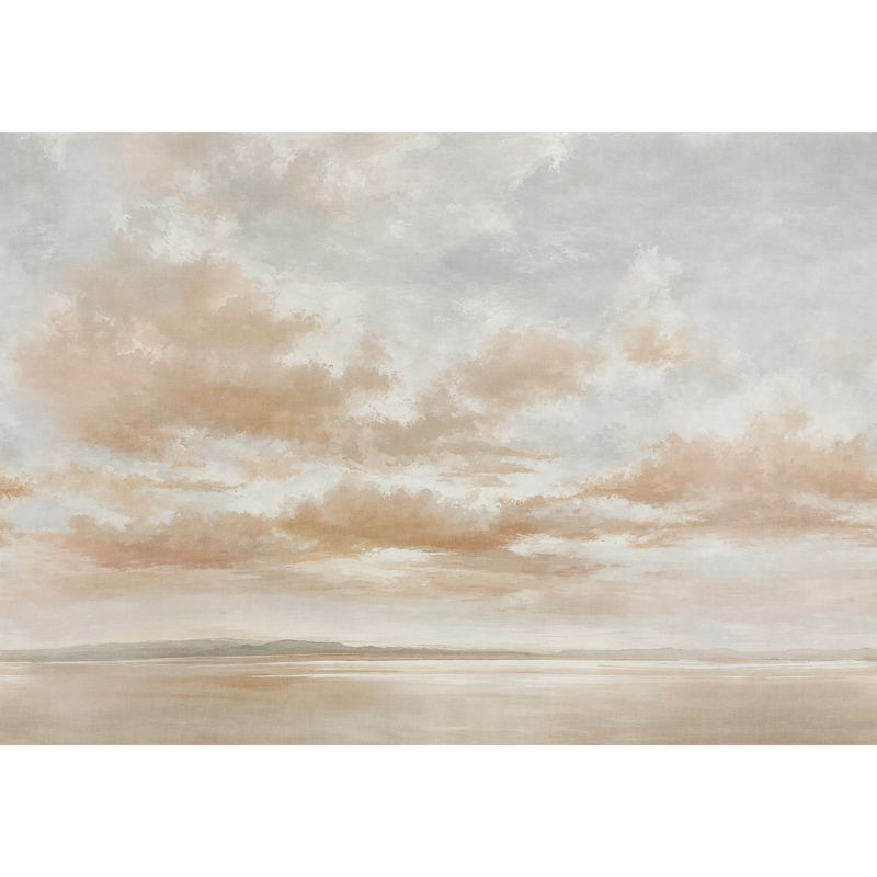 Cumulus Clouds Stone Damaskus Mural by Coordonné (400x280cm)