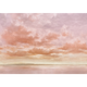 Cumulus Clouds Peach Damaskus Mural by Coordonné (400x280cm)