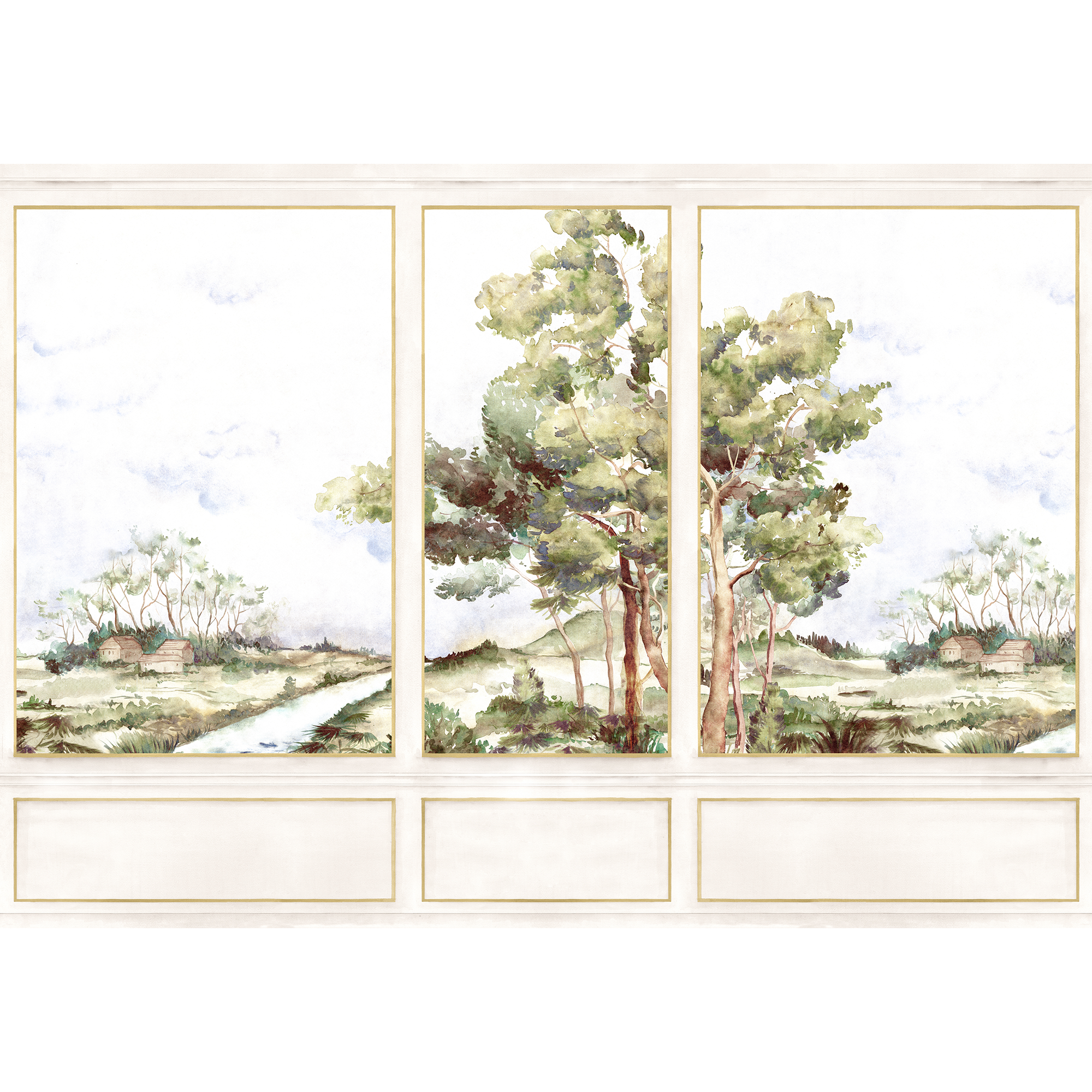 Damaskus View Stone Damaskus Mural by Coordonné (400x280cm)
