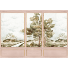 Damaskus View Peach Damaskus Mural by Coordonné (400x280cm)