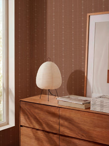 D00207 Raíces Red/Wine 2 Raffias Eco Wallpaper by Coordonné