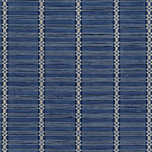 Estera Blue/Navy Raffias Eco Wallpaper by Coordonné