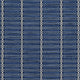 Estera Blue/Navy Raffias Eco Wallpaper by Coordonné