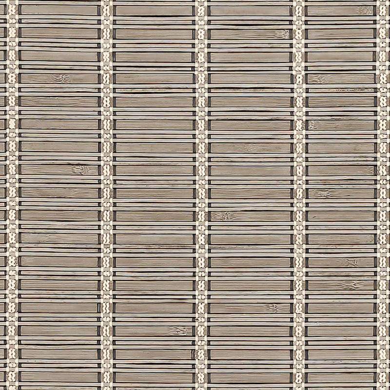 Estera White/Grey Raffias Eco Wallpaper by Coordonné