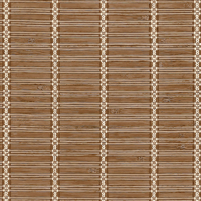 Estera Brown 2 Raffias Eco Wallpaper by Coordonné