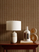 D00215 Estera Brown 2 Raffias Eco Wallpaper by Coordonné