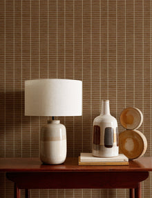 D00215 Estera Brown 2 Raffias Eco Wallpaper by Coordonné