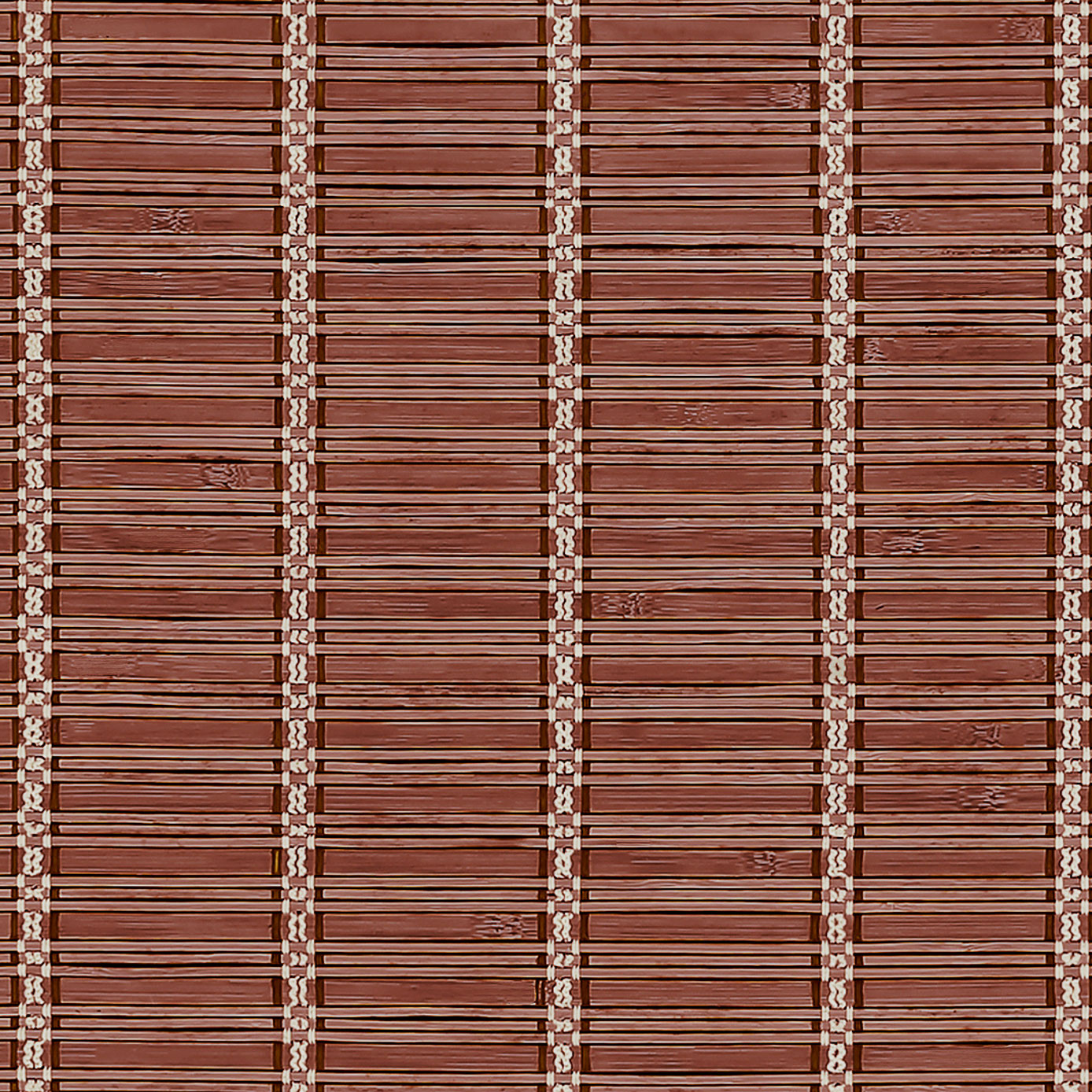 Estera Red/Wine Raffias Eco Wallpaper by Coordonné
