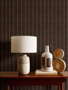 D00217 Estera Brown 3 Raffias Eco Wallpaper by Coordonné