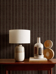 D00217 Estera Brown 3 Raffias Eco Wallpaper by Coordonné