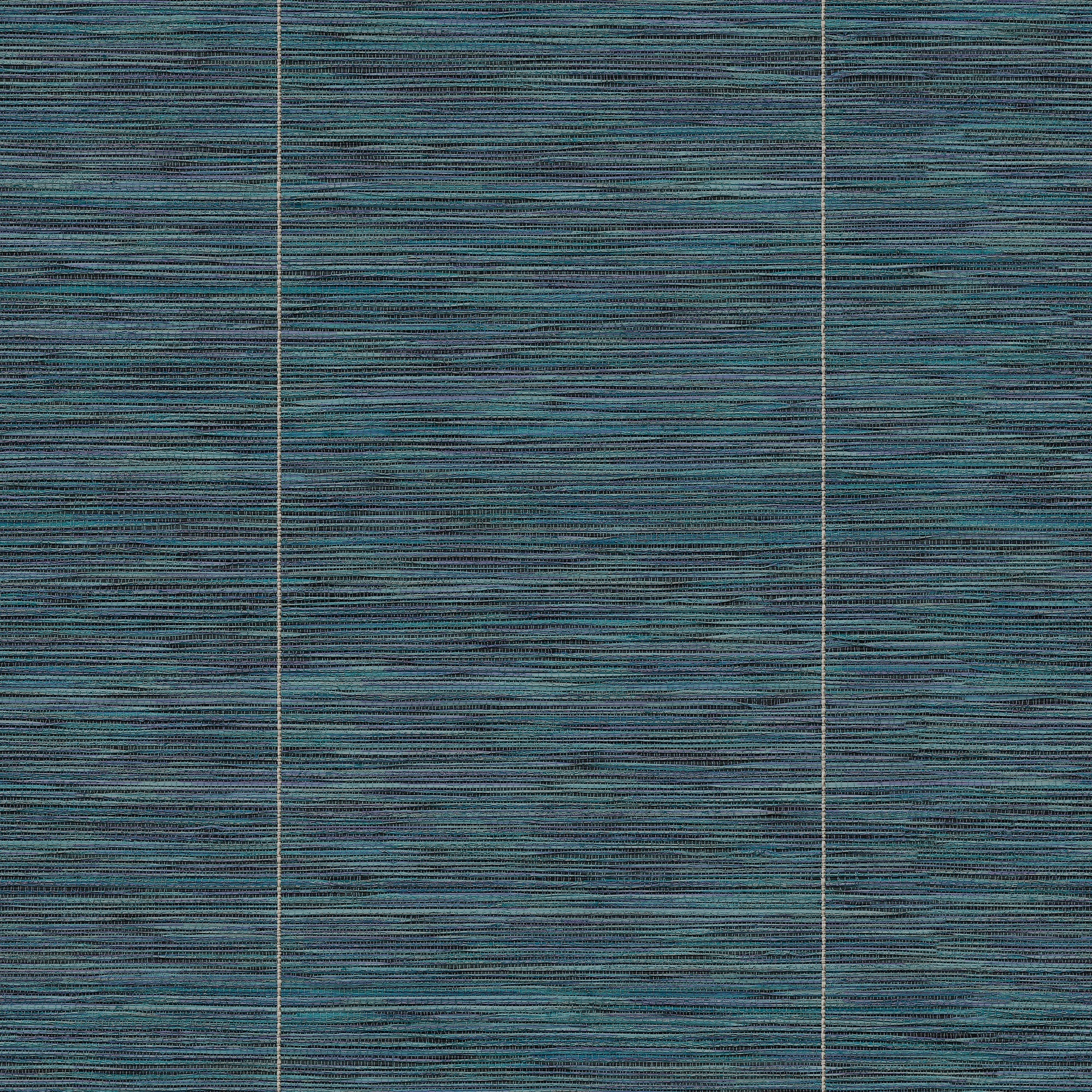 Cañizo Blue/Navy Raffias Eco Wallpaper by Coordonné