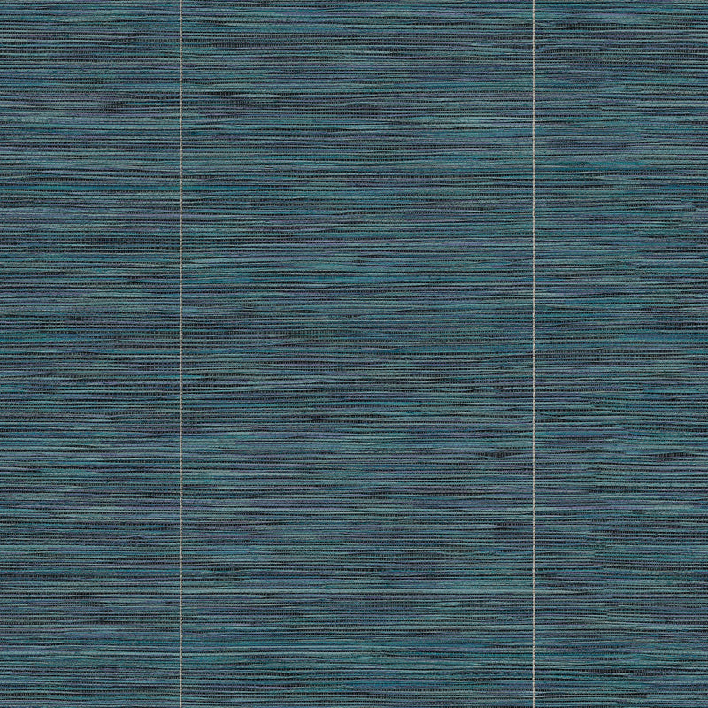 Cañizo Blue/Navy Raffias Eco Wallpaper by Coordonné