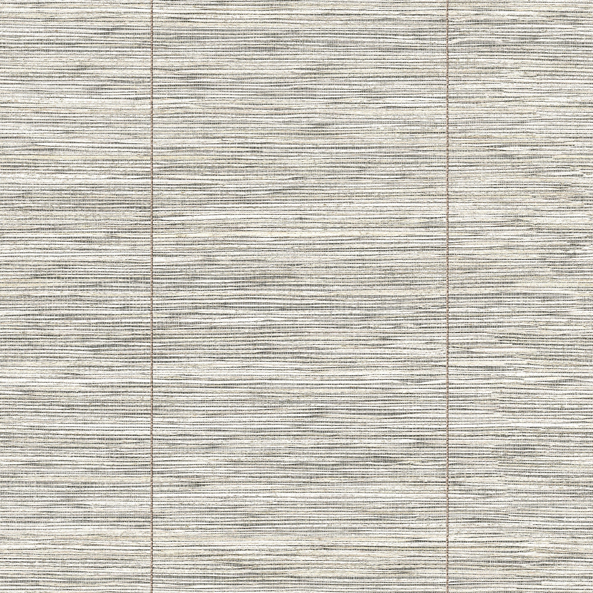 Cañizo White/Grey Raffias Eco Wallpaper by Coordonné
