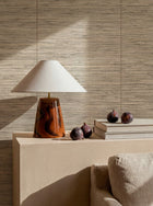 D00227 Cañizo White/Grey Raffias Eco Wallpaper by Coordonné