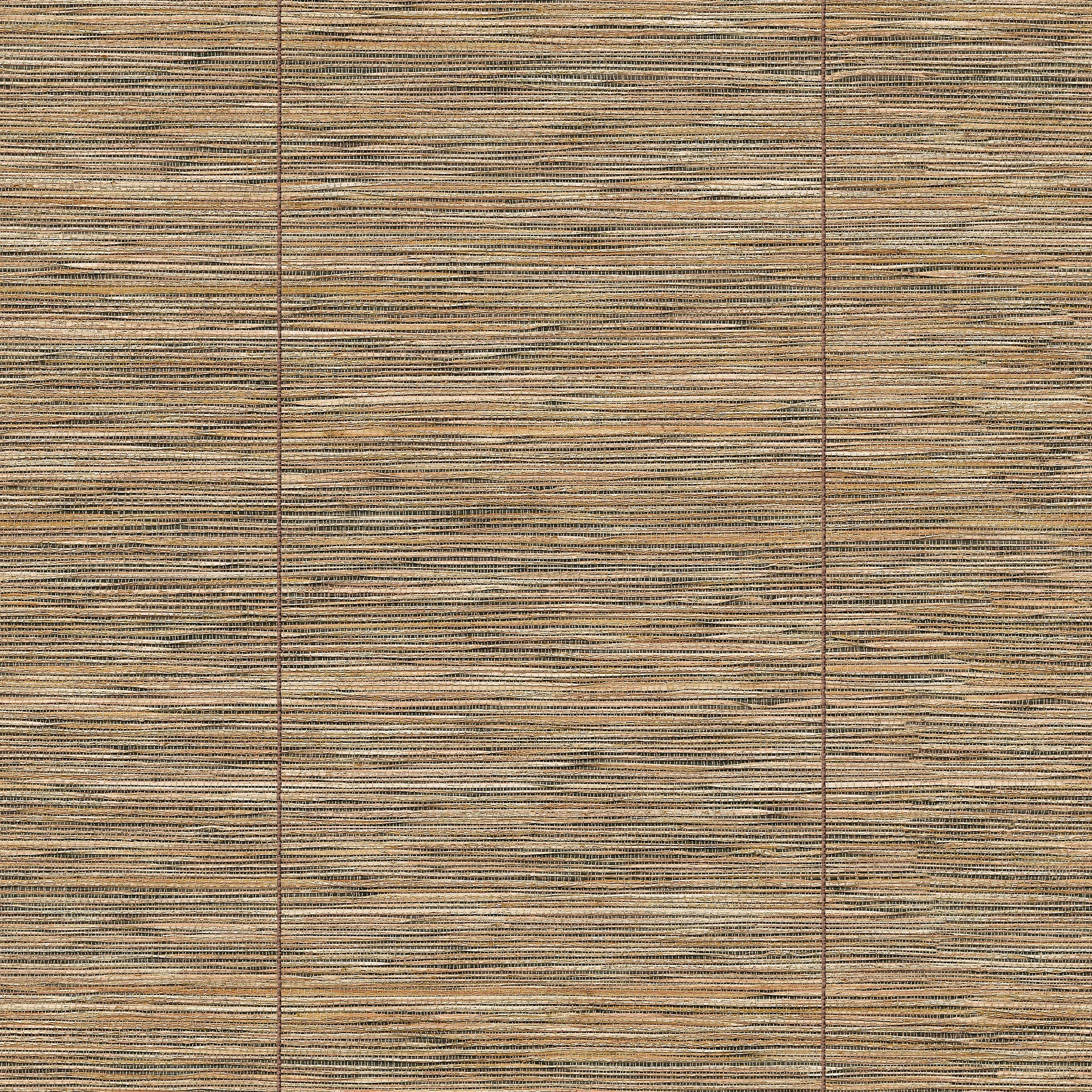 Cañizo Brown Raffias Eco Wallpaper by Coordonné