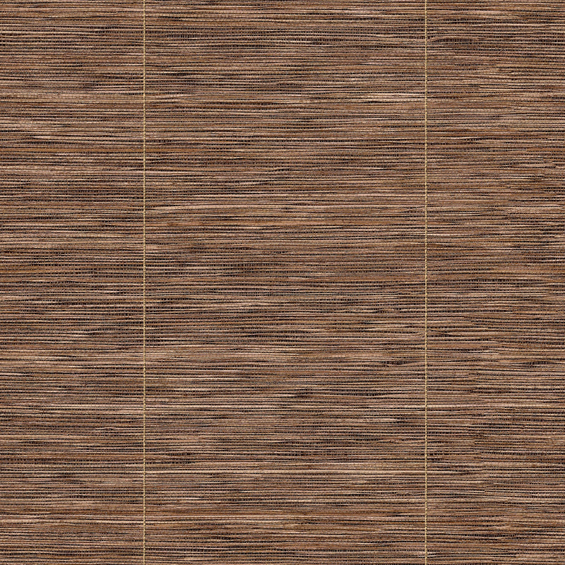 Cañizo Brown 2 Raffias Eco Wallpaper by Coordonné