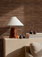 D00230 Cañizo Brown 2 Raffias Eco Wallpaper by Coordonné