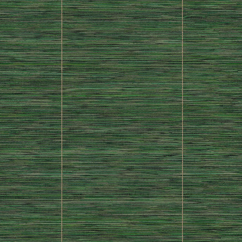 Cañizo Green 2 Raffias Eco Wallpaper by Coordonné