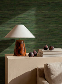 D00233 Cañizo Green 2 Raffias Eco Wallpaper by Coordonné