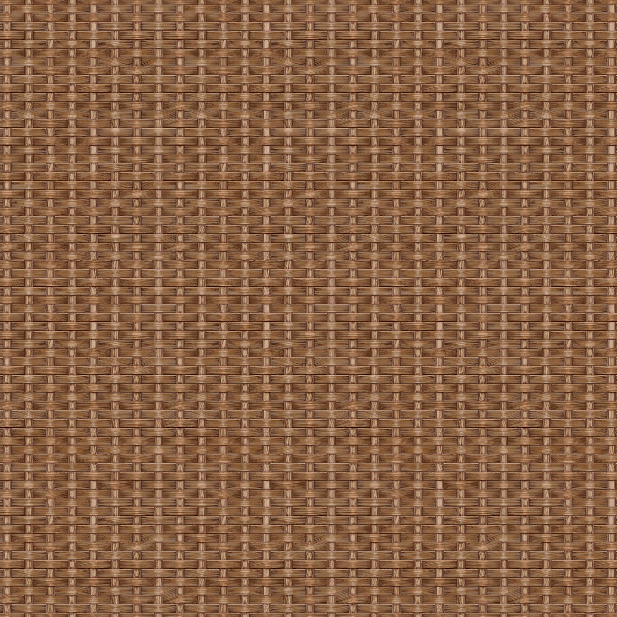 Kuba Brown Raffias Eco Wallpaper by Coordonné