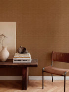 D00234 Kuba Brown Raffias Eco Wallpaper by Coordonné