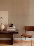 Kuba Beige/Nude Raffias Eco Wallpaper by Coordonné