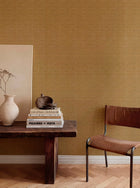 D00238 Kuba Yellow/Orange Raffias Eco Wallpaper by Coordonné