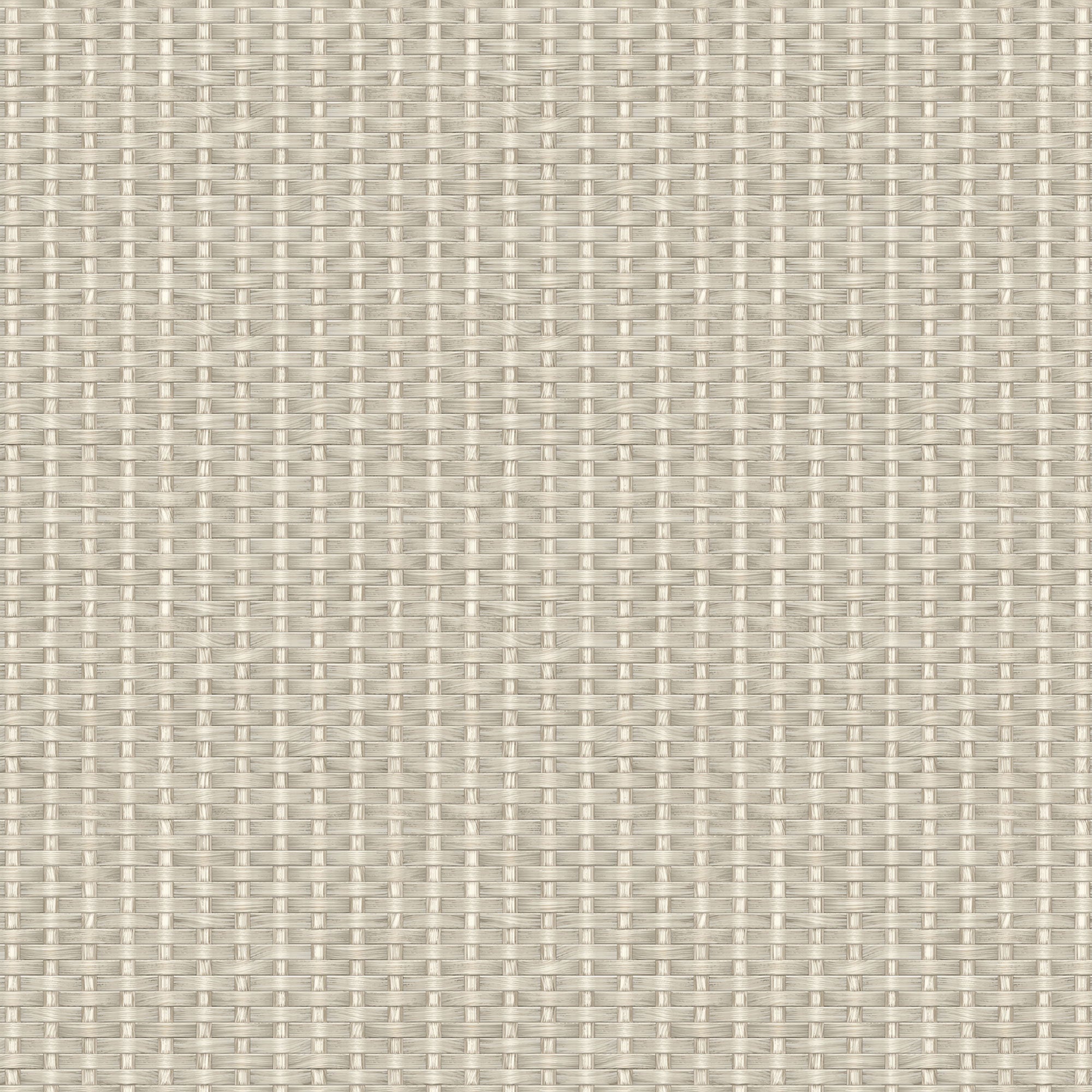 Kuba White/Grey Raffias Eco Wallpaper by Coordonné