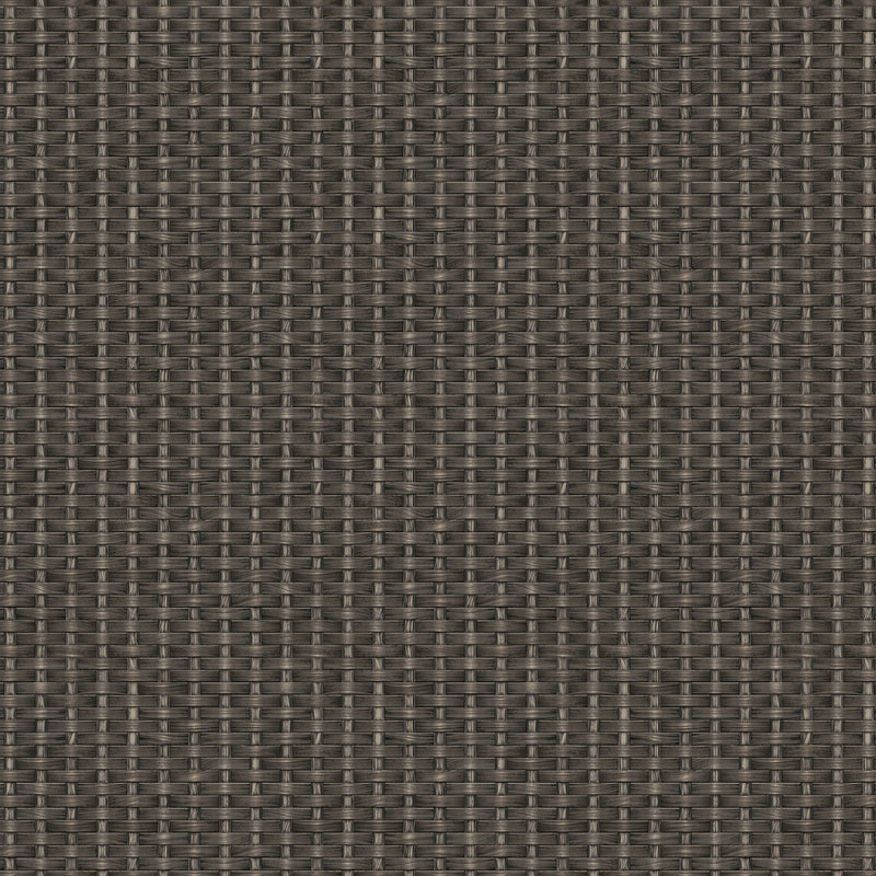 Kuba Black Raffias Eco Wallpaper by Coordonné