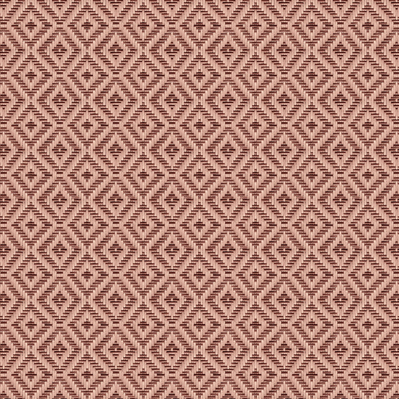 Mimbre Pink/Lilac Raffias Eco Wallpaper by Coordonné