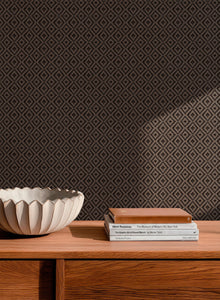 D00244 Mimbre Brown Raffias Eco Wallpaper by Coordonné